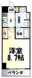 川内駅 徒歩17分 6階の物件間取画像